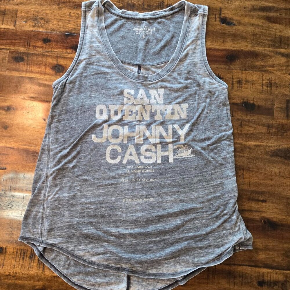 Lucky Brand Johnny Cash San Quentin Tank Top - Small
